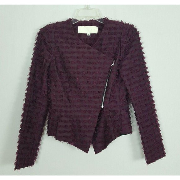 BENSONI‎ half zipper Asymmetrical evening jacket 8 - Picture 1 of 12